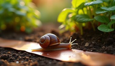 eliminating snails from garden efficiently